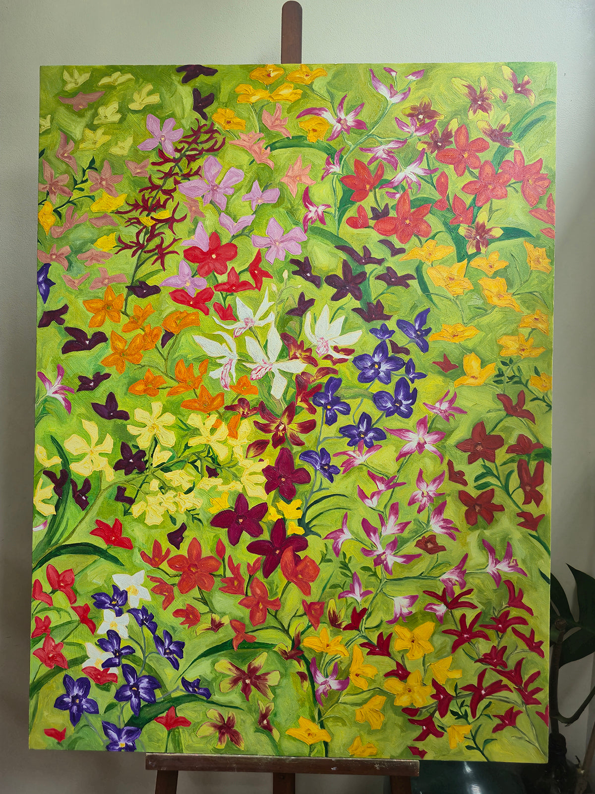 Tia Avila - Orchids in the Wind II (Original)