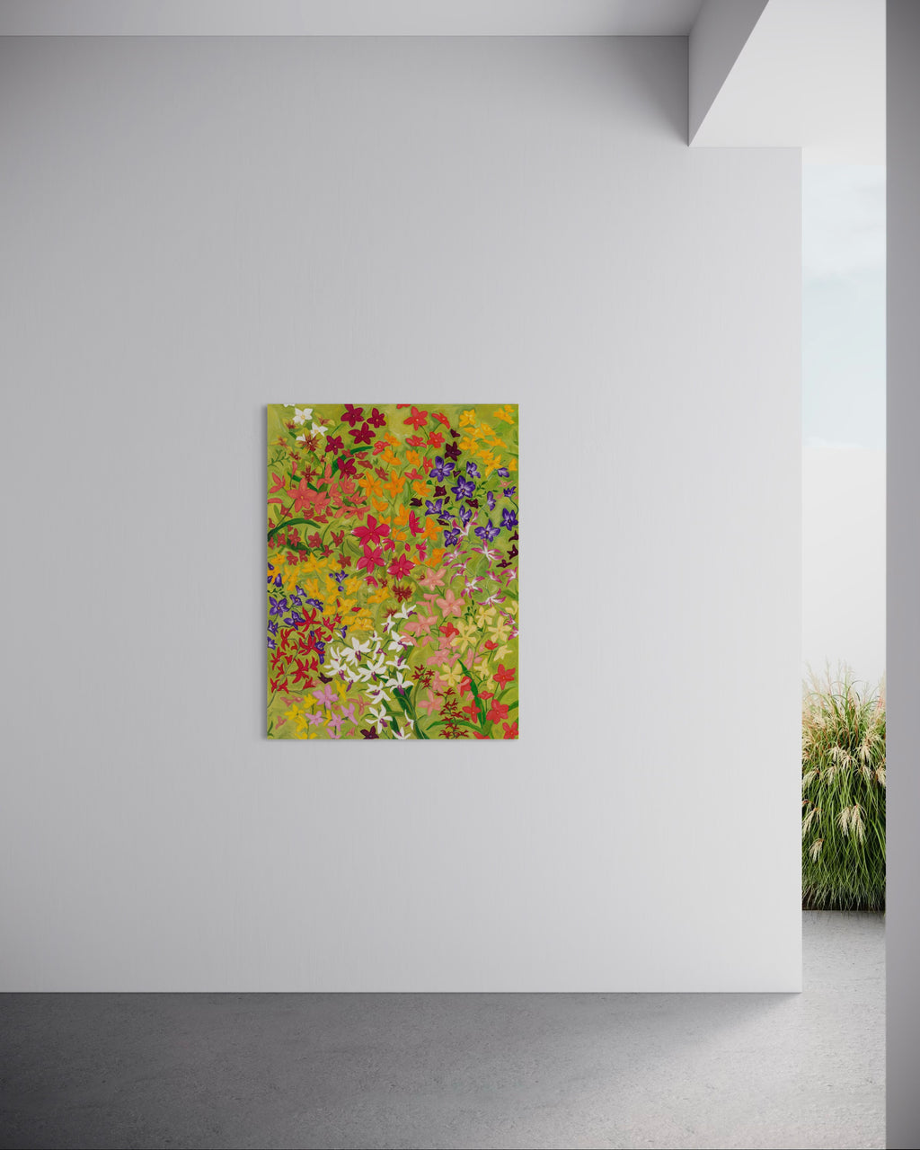 Tia Avila - Orchids in the Wind I (Original)