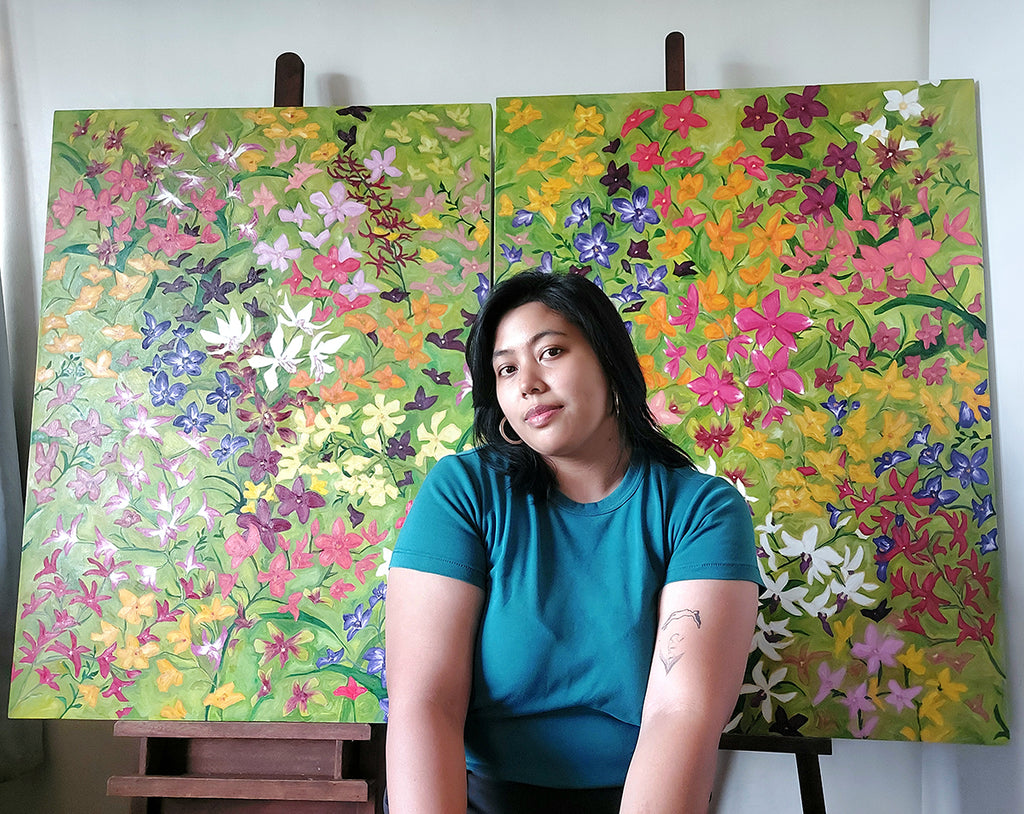 Tia Avila - Orchids in the Wind II (Original)